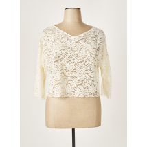 ANTONELLI FIRENZE - Top beige en coton - Femme - Taille 44 - Modz
