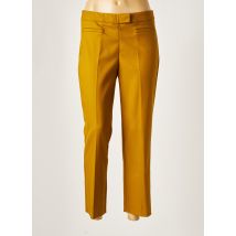 COP COPINE - Pantalon droit jaune en polyester - Femme - Taille 38 - Modz
