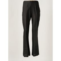 ALTINA - Pantalon flare noir en lin - Femme - Taille 38 - Modz