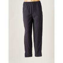 EMPORIO ARMANI - Pantalon droit gris en lyocell pour femme - Taille 40 - Modz