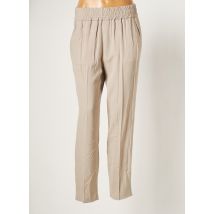 FABIANA FILIPPI - Pantalon slim gris en laine vierge - Femme - Taille 38 - Modz