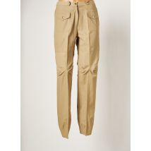 ALTINA - Pantalon droit beige en polyamide - Femme - Taille 40 - Modz