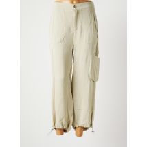 FABIANA FILIPPI - Pantalon 7/8 beige en viscose - Femme - Taille 34 - Modz