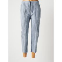 GRIFFON - Pantacourt bleu en coton - Femme - Taille 42 - Modz