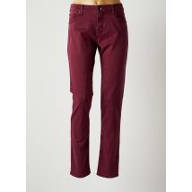 JACOB COHEN - Pantalon droit rouge en lyocell - Femme - Taille TU - Modz