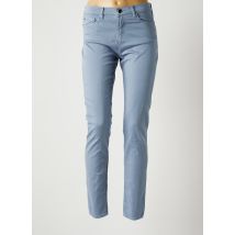 EMPORIO ARMANI - Pantalon slim bleu en coton - Femme - Taille TU - Modz