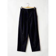 HARMONY - Pantalon 7/8 bleu en laine - Femme - Taille 34 - Modz