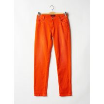 COP COPINE - Pantalon 7/8 orange en coton - Femme - Taille 34 - Modz