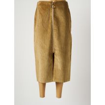 HARMONY - Jupe longue beige en coton - Femme - Taille 38 - Modz