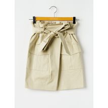 HARMONY - Jupe courte beige en coton - Femme - Taille 34 - Modz