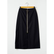 HARMONY - Jupe longue noir en coton - Femme - Taille 34 - Modz