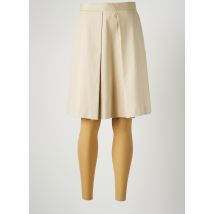 ALBERTO BIANI - Jupe mi-longue beige en coton - Femme - Taille 40 - Modz