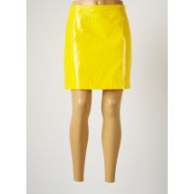 MARGAUX LONNBERG - Jupe courte jaune en polyester - Femme - Taille 40 - Modz