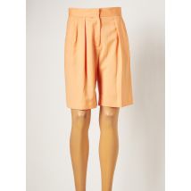 MARGAUX LONNBERG - Bermuda orange en laine vierge - Femme - Taille 36 - Modz