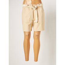 LA PETITE FRANCAISE - Short beige en coton - Femme - Taille 40 - Modz