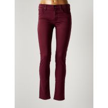 JACOB COHEN - Pantalon slim rouge en lyocell - Femme - Taille W27 - Modz