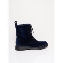 TAMARIS - Bottines/Boots bleu en textile pour femme - Taille 36 - Modz