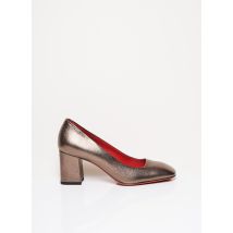 SANTONI - Escarpins marron en cuir - Femme - Taille TU - Modz