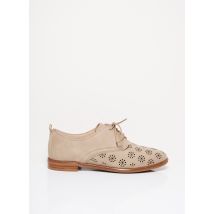 CLARKS - Derbies beige en cuir - Femme - Taille 36 - Modz