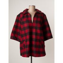 APRIL 77 - Tunique manches longues rouge en laine - Femme - Taille 38 - Modz