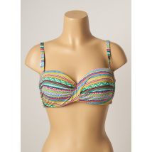 CHERRY BEACH - Haut de maillot de bain vert en polyamide - Femme - Taille 105B - Modz