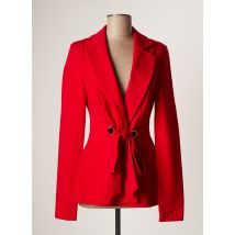 JOSEPH RIBKOFF - Blazer rouge en viscose - Femme - Taille 34 - Modz