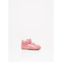 PATT'TOUCH - Ballerines rose en cuir - Fille - Taille 20 - Modz