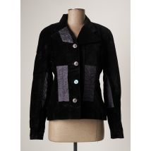 MADAME ZAZA OF MARSEILLE - Veste casual noir en coton - Femme - Taille 38 - Modz