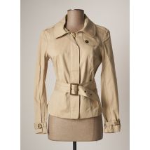 PATRICK MENDES - Veste casual beige en coton - Femme - Taille 36 - Modz