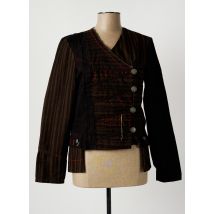 MADAME ZAZA OF MARSEILLE - Veste casual marron en coton - Femme - Taille 42 - Modz