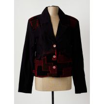 MADAME ZAZA OF MARSEILLE - Veste casual noir en coton - Femme - Taille 44 - Modz