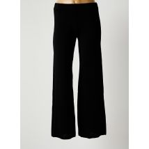 PIER ANTONIO GASPARI - Pantalon large noir en laine vierge - Femme - Taille 36 - Modz