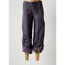 MADAME ZAZA OF MARSEILLE - Pantacourt violet en polyamide - Femme - Taille 38 - Modz