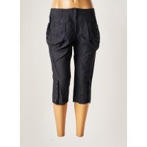 IN LOVE - Corsaire bleu en lin - Femme - Taille 38 - Modz