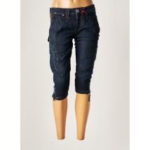 MARITHE & FRANCOIS GIRBAUD - Bermuda bleu en coton - Femme - Taille 36 - Modz