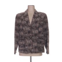 FRANK WALDER - Blazer gris en polyester - Femme - Taille 48 - Modz