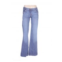 USED JEANS - Jeans coupe large bleu en coton - Femme - Taille TU - Modz