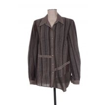 FRANCOISE DE FRANCE - Veste casual marron en polyester - Femme - Taille 44 - Modz