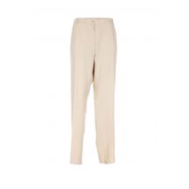PAUPORTÉ - Pantalon chic beige en polyester - Femme - Taille 52 - Modz