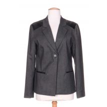 COLEEN BOW - Veste casual gris en laine - Femme - Taille 38 - Modz