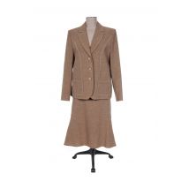 NONET - Veste/jupe marron en polyester - Femme - Taille 42 - Modz