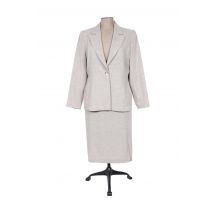 REGINE - Veste/jupe beige en polyester - Femme - Taille 40 - Modz