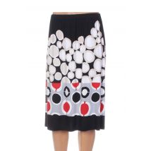 PAUPORTÉ - Jupe mi-longue noir en viscose - Femme - Taille 38 - Modz