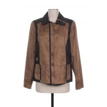 PAUPORTÉ - Veste casual marron en polyester - Femme - Taille 38 - Modz
