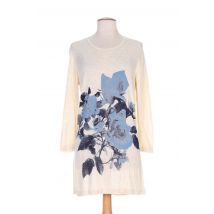 WEINBERG - Pull tunique beige en viscose - Femme - Taille 40 - Modz