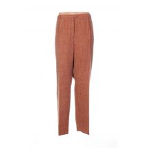 WEINBERG - Pantalon casual orange en polyester - Femme - Taille 40 - Modz