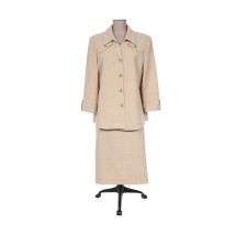 NONET - Veste/jupe beige en polyester - Femme - Taille 42 - Modz