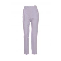 ANTONELLE - Pantalon casual violet en polyester - Femme - Taille 38 - Modz