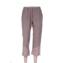 FRANCOISE F - Pantacourt rose en coton - Femme - Taille 40 - Modz