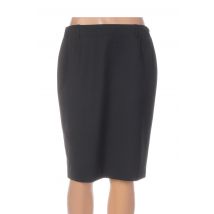 WBG - Jupe mi-longue noir en polyester - Femme - Taille 40 - Modz